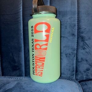 Travis Scott Astroworld Festival Water Bottle - Glow in the Dark